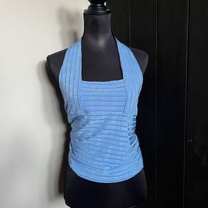 Vintage ‘Venus’ Blue Halter Top